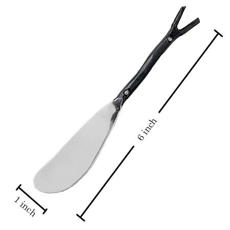 Flora Steel Black Spreader