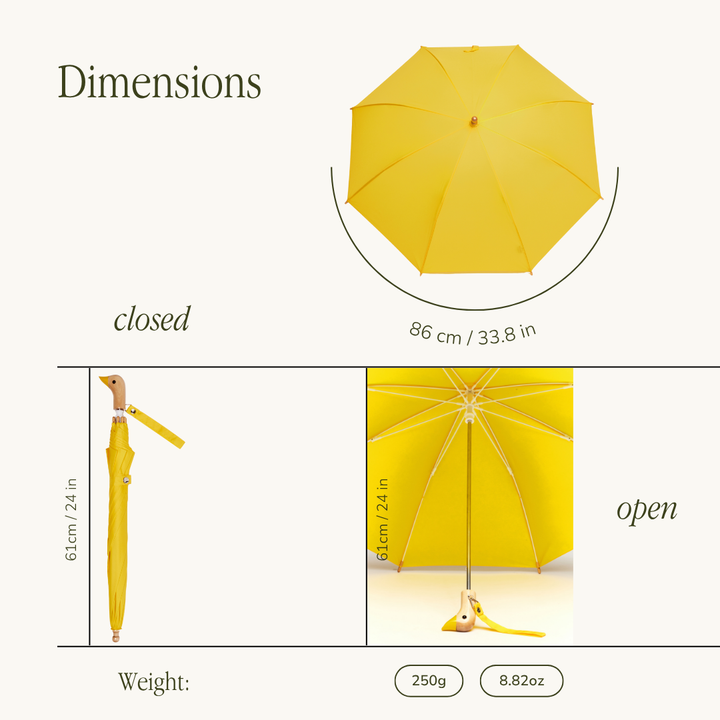 Kids Little Duckling Umbrella | Yellow