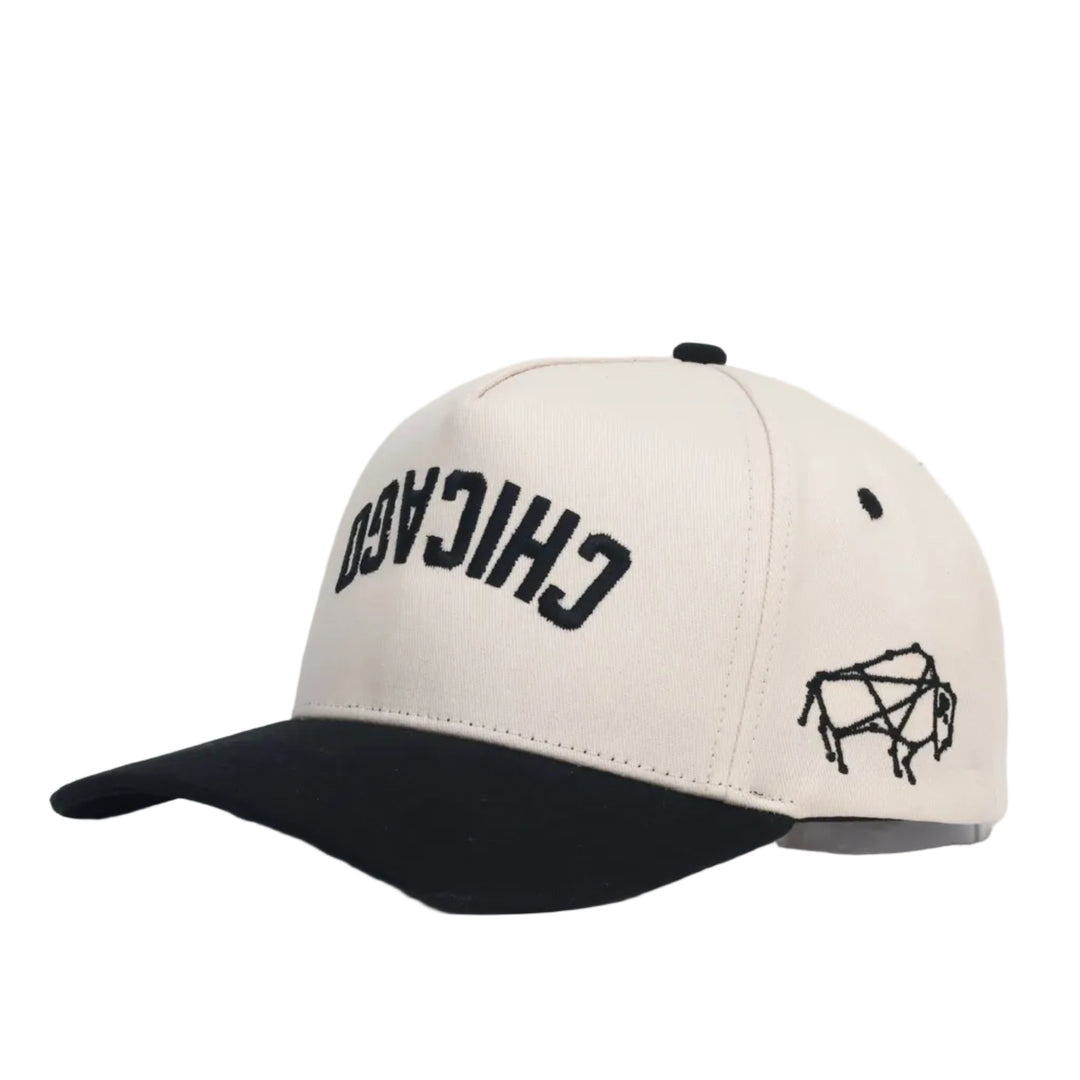 Upside Down CHICAGO Hat | Black