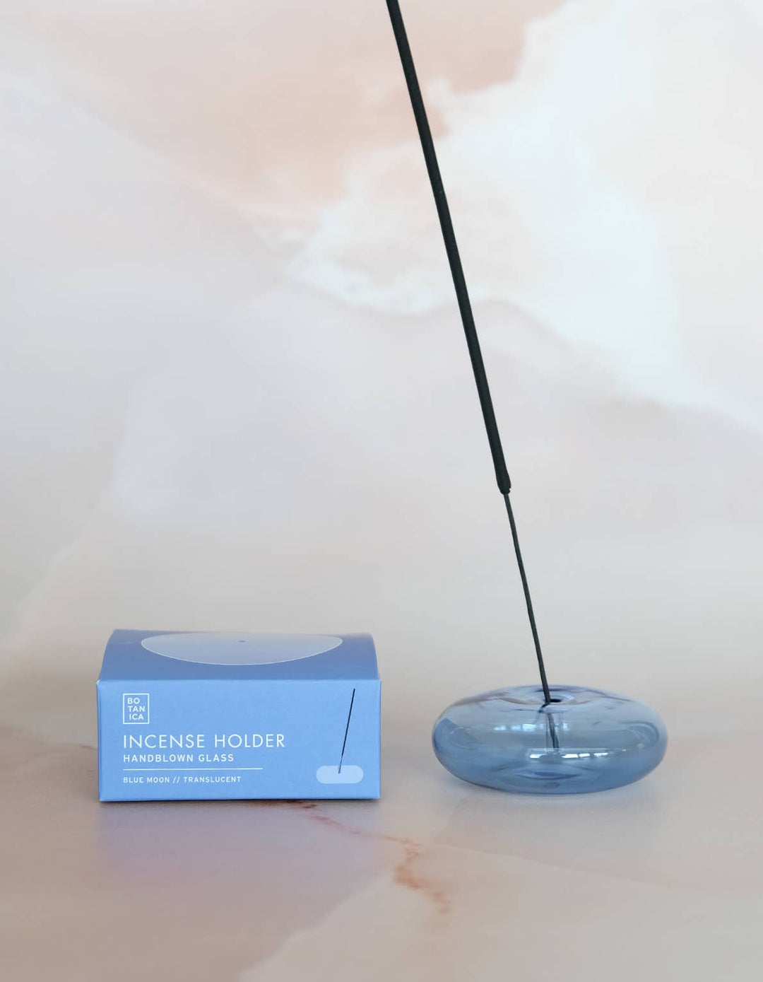 Glass Bubble Incense Holder