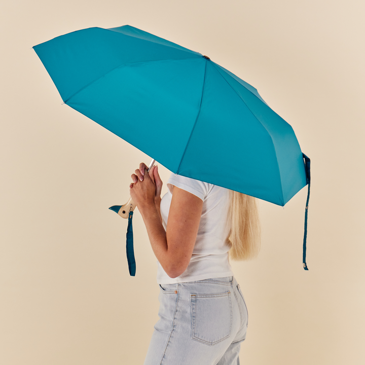 Teal Eco-friendly Original Duckhead Compact Umbrella