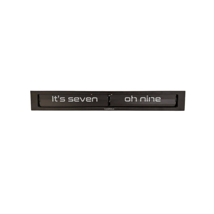 Texttime 2.0 Flip Clock | Black
