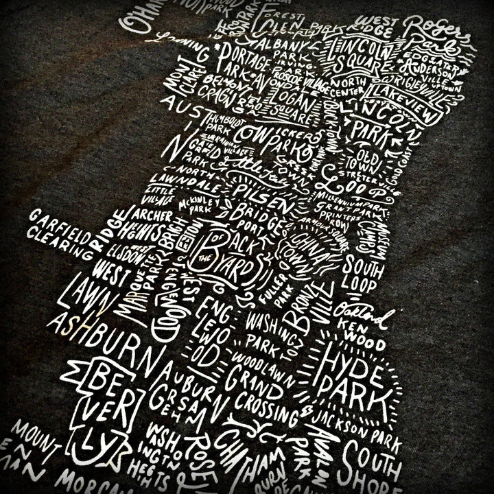 Chicago Neighborhoods Shirt