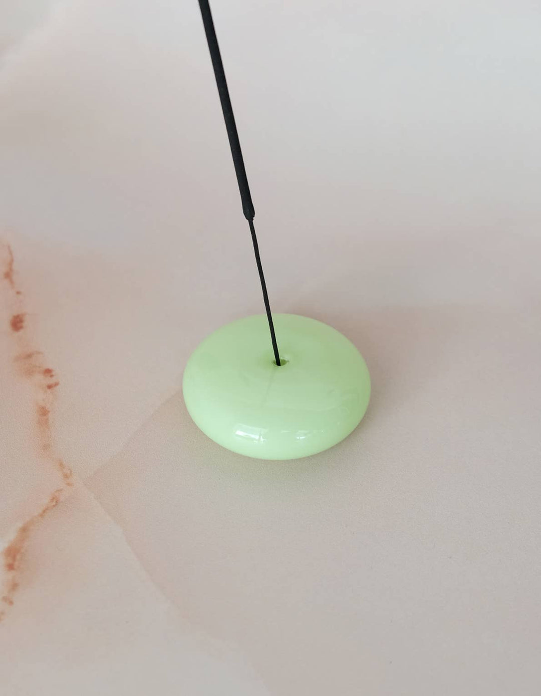 Glass Bubble Incense Holder