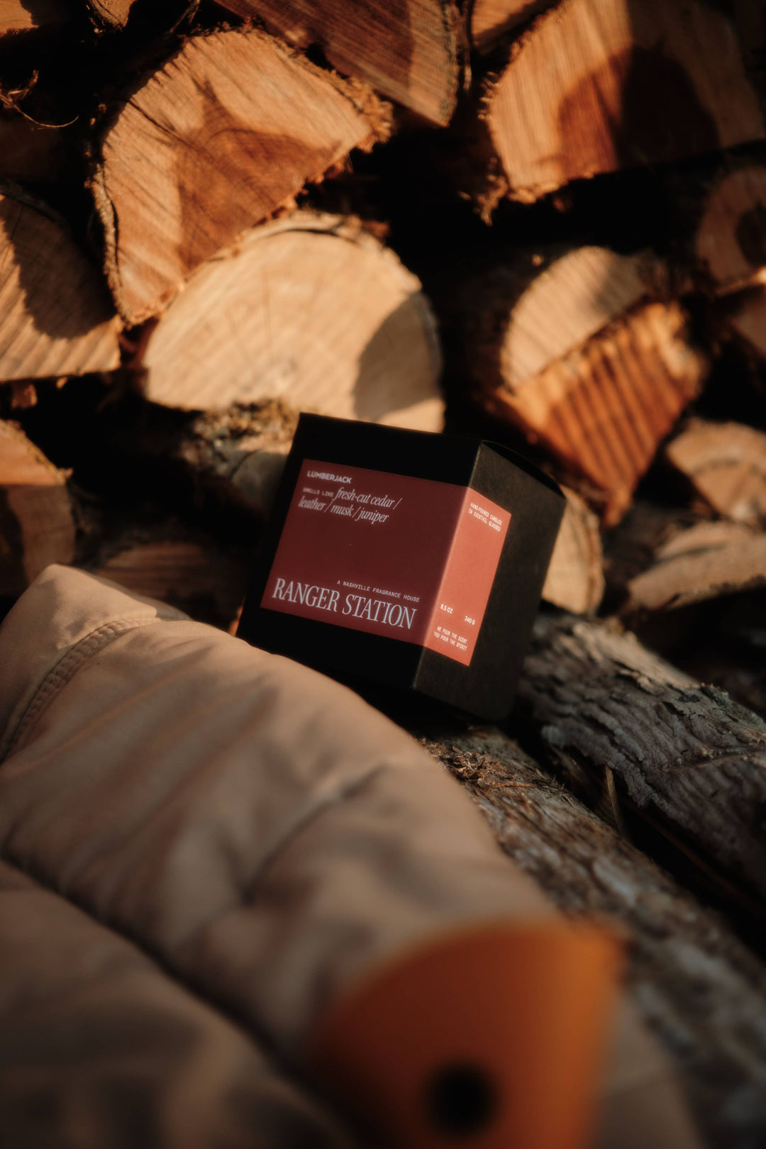 Lumberjack Candle