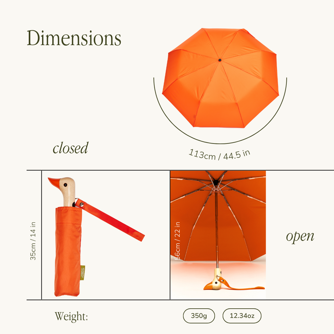 Original Duckhead Umbrella | Papaya