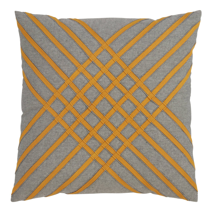 Cross Hatch Throw Pillow