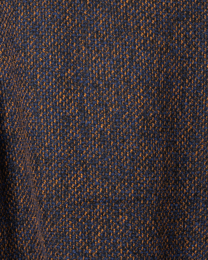 Bisset Jacket | Navy & Burnt Orange