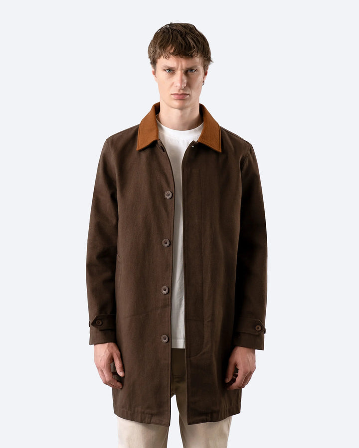 Bell Mac Coat | Dark Brown