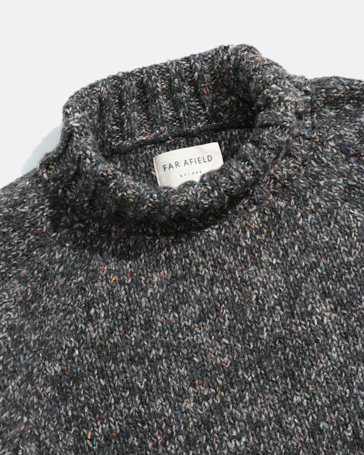 Bayer Roll Neck | Grey Multi Fleck