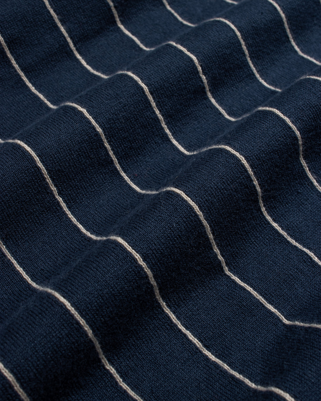 Benny Knitted Polo | Pinstripe