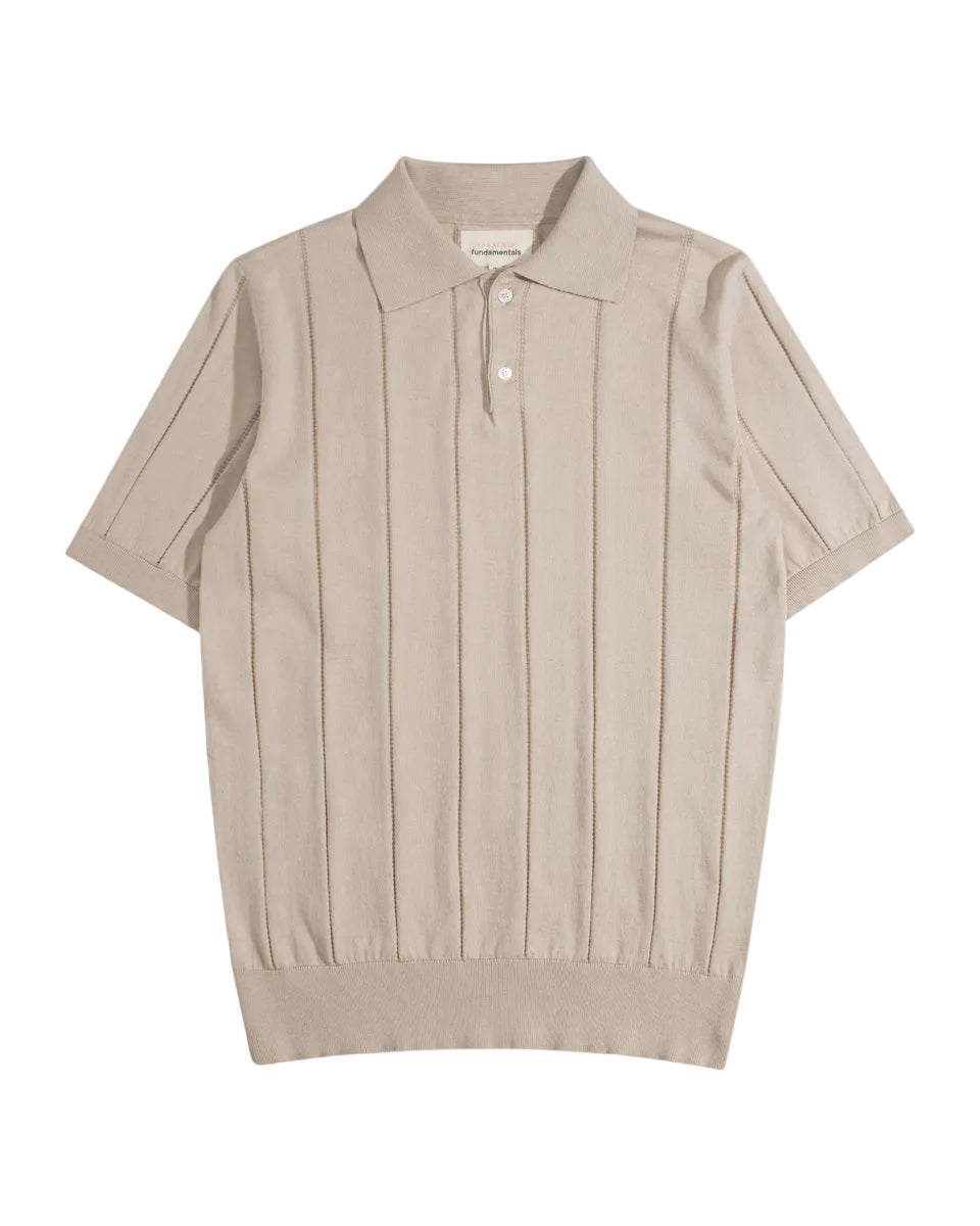 Jacobs Knitted Polo | Sand