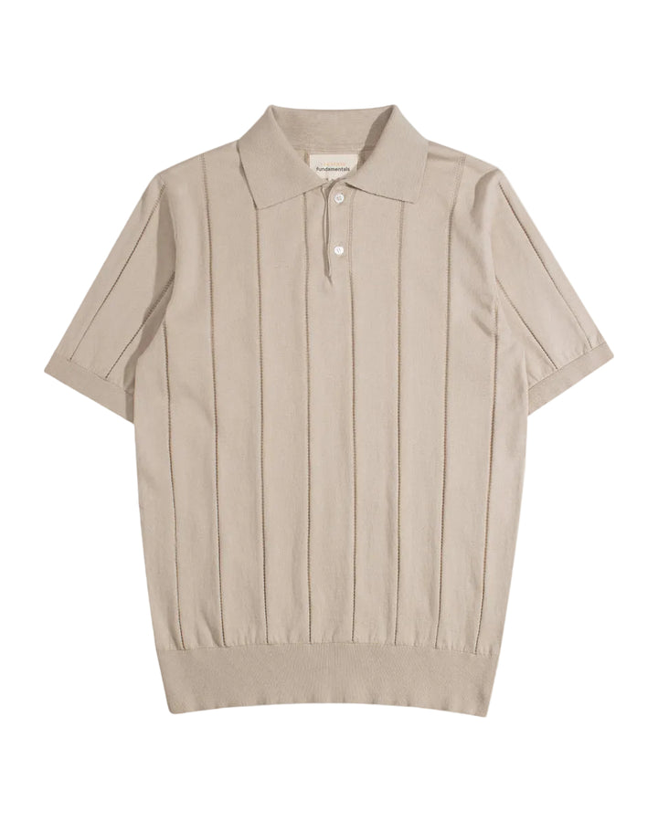 Jacobs Knitted Polo | Sand