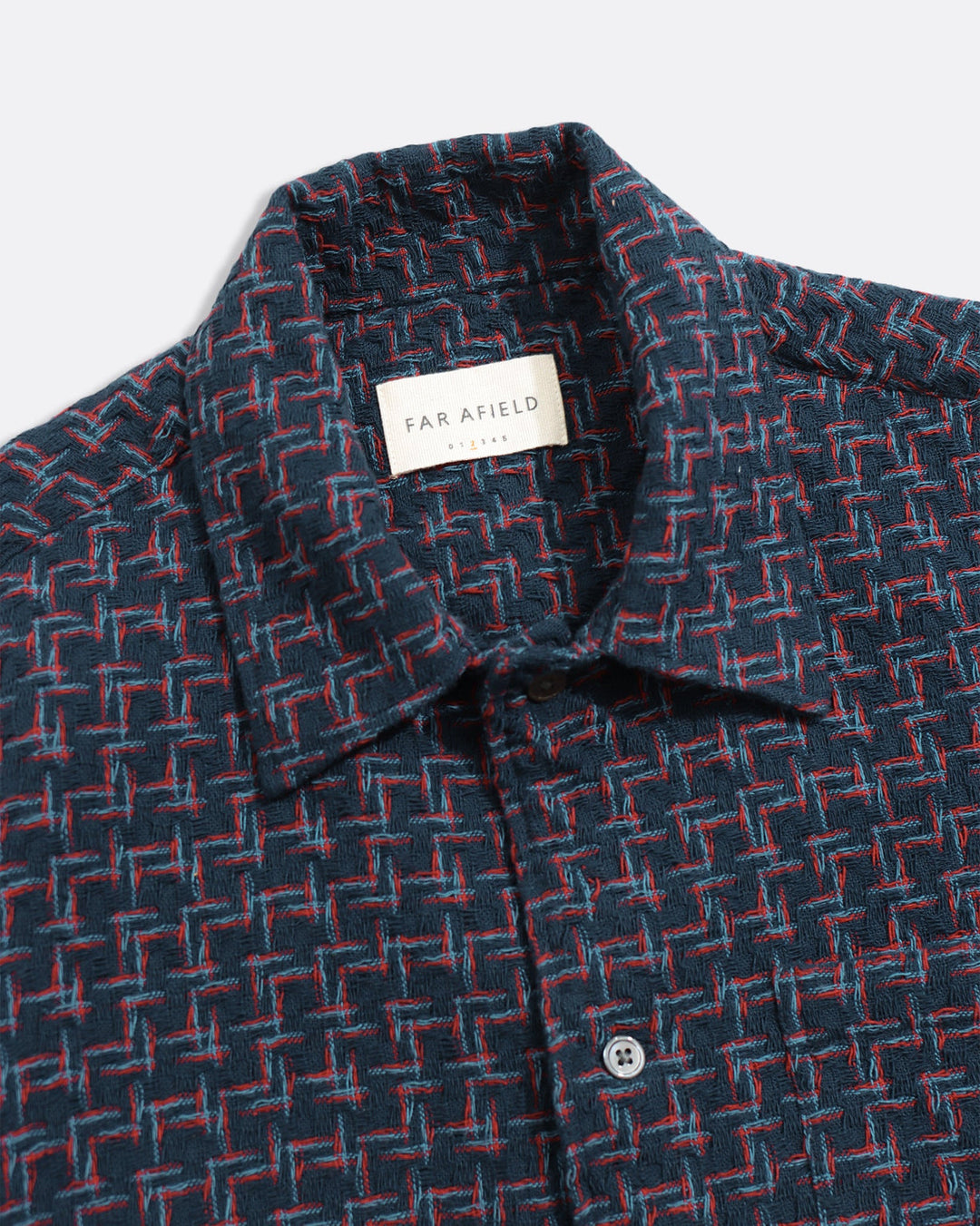 Busey Shirt | Navy Red