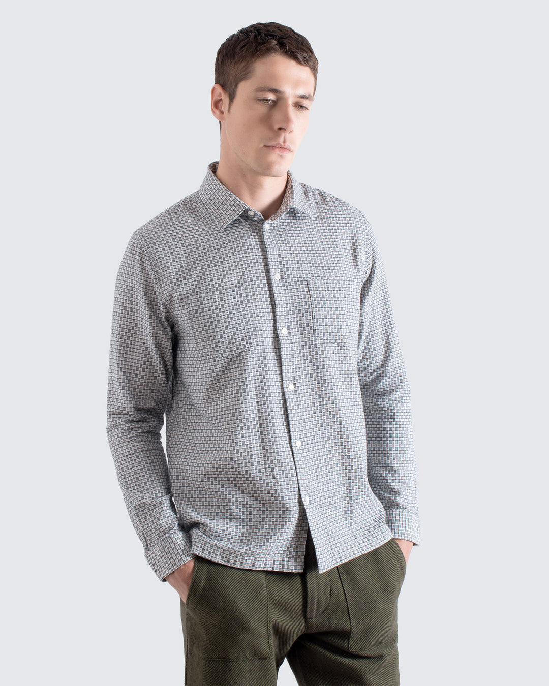 Two Pocket Shirt | White