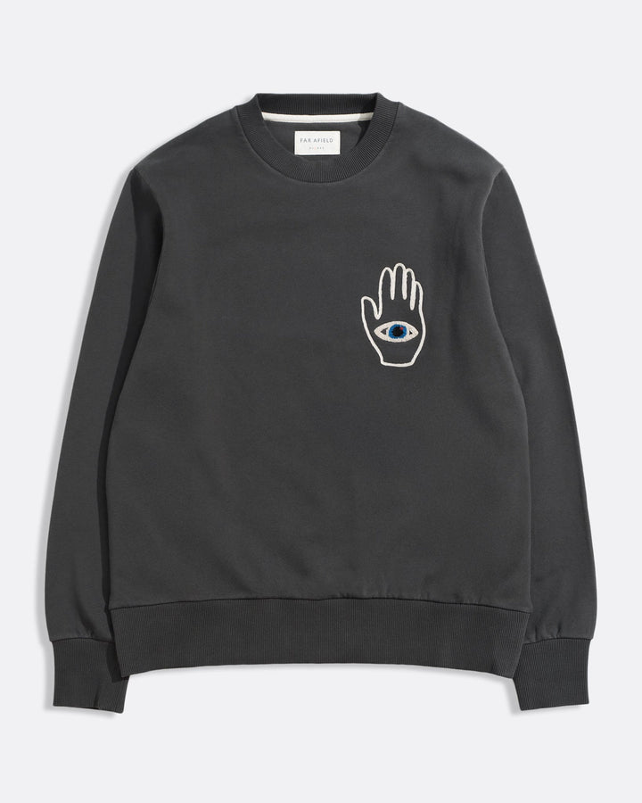 Hand and Eye Sweatshirt | Grey