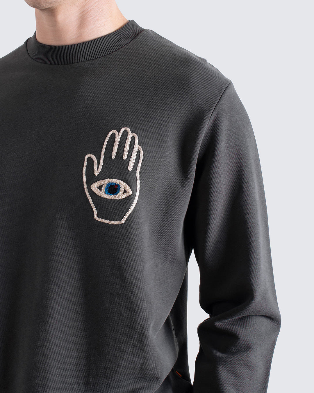 Hand and Eye Sweatshirt | Grey