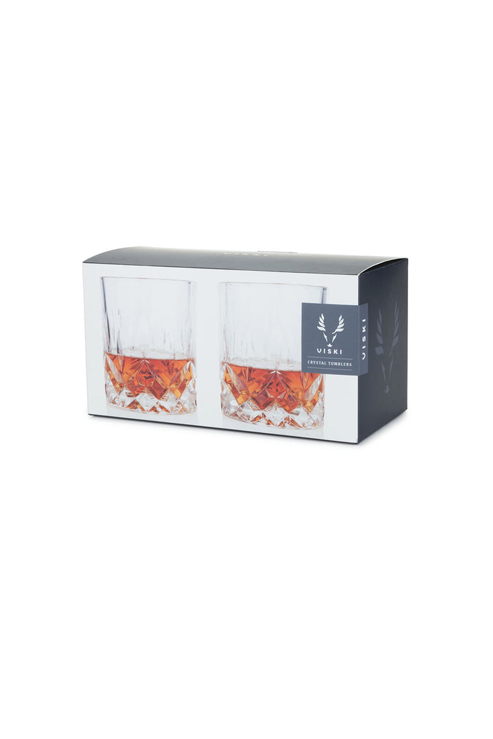 Admiral Crystal Tumblers - Set of 2