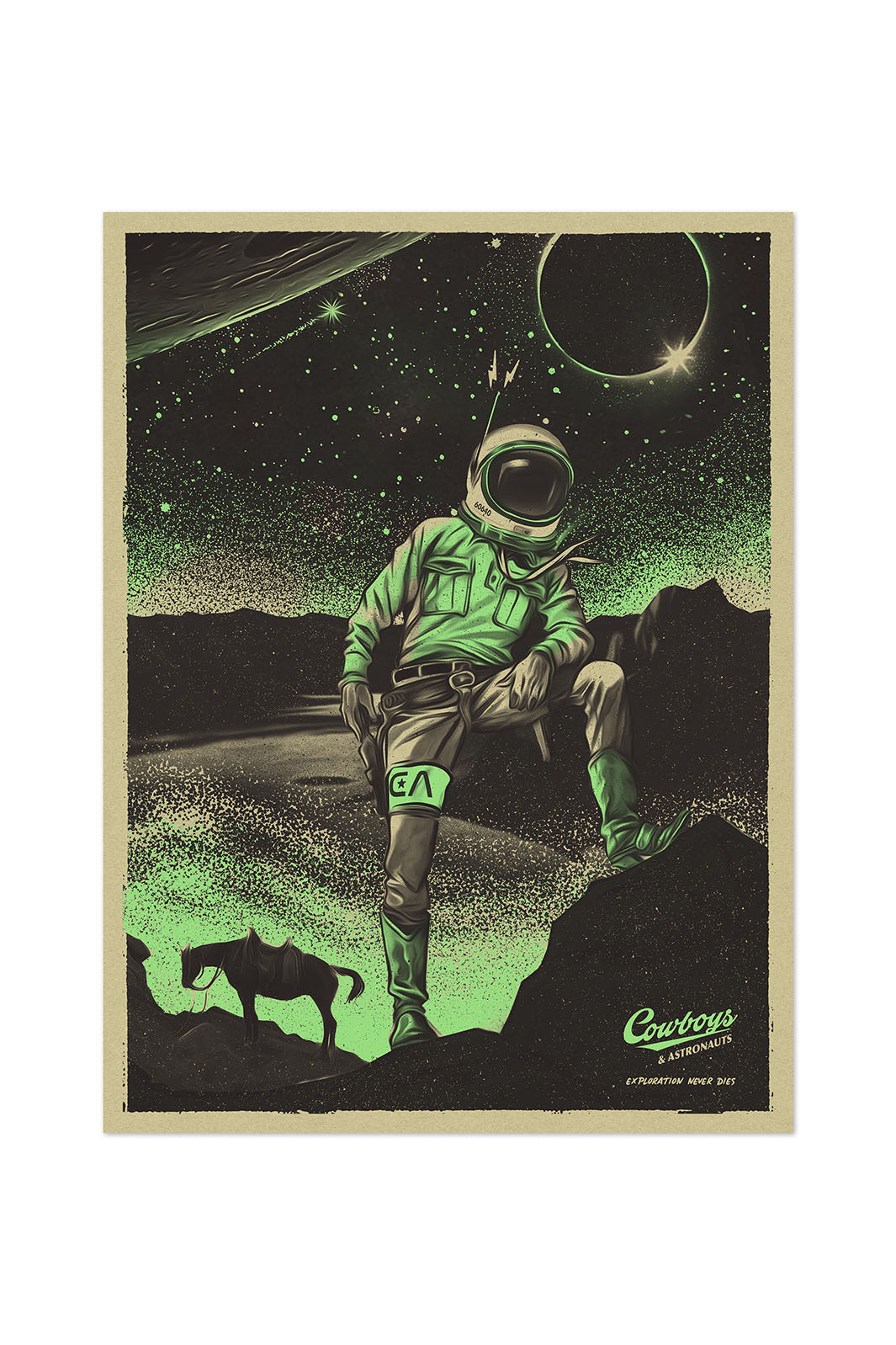 Annual Graphic Print 2019 - Cowboys and Astronauts x Rocks & Woods Co.