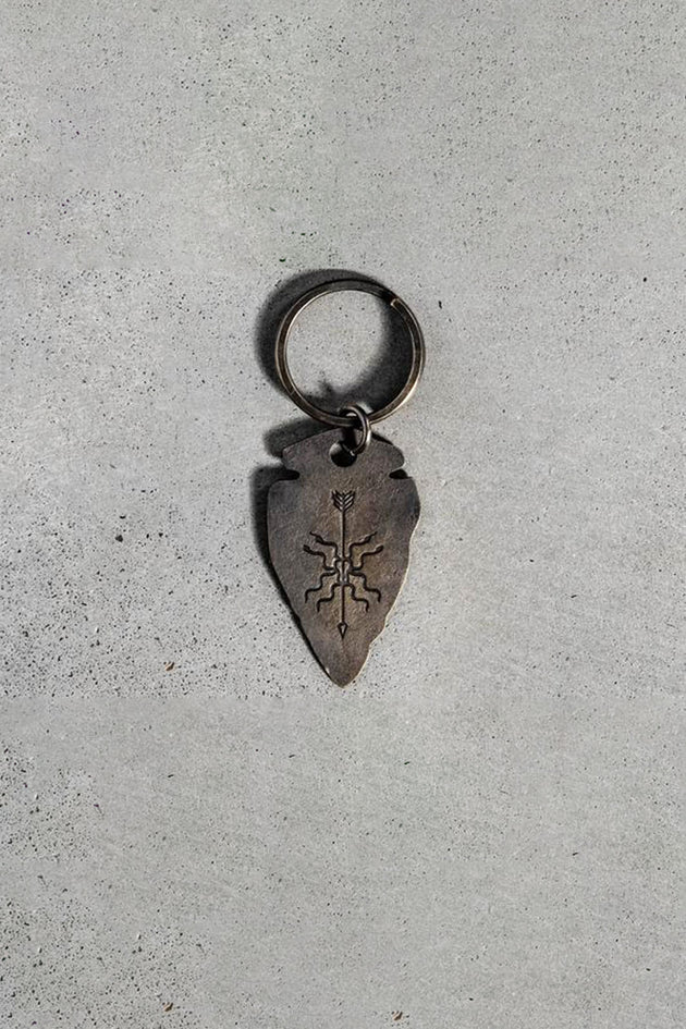 Arrowhead Keyholder - Brass/Work Patina