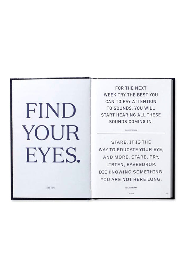 Inside View of Art is the Highest Form of Hope Book