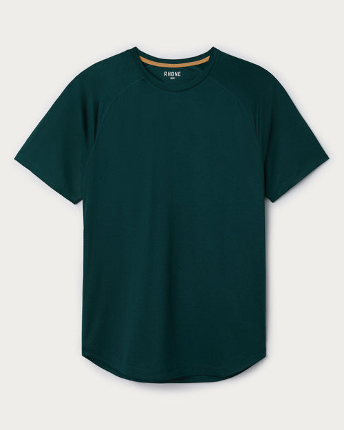 Atmosphere Tee | Moss Green Heather