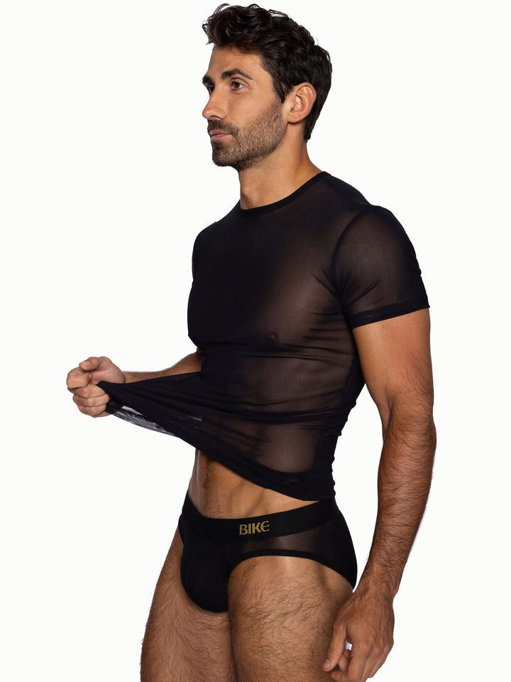 Mesh Tee | Black