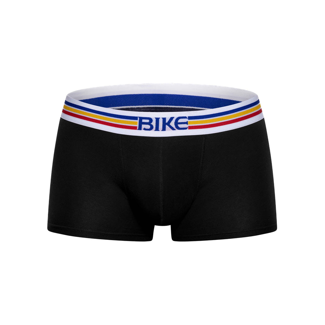 Stretch Cotton Trunk Underwear | Black