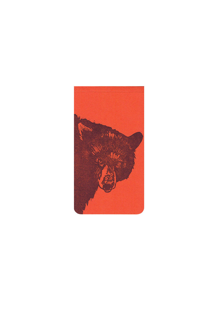 Bear Letterpress Jotter - Notepad