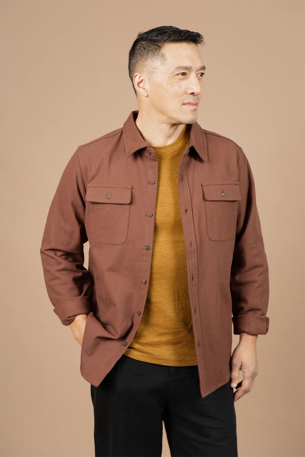 Bedford Button-Up Shirt - Penny Twill