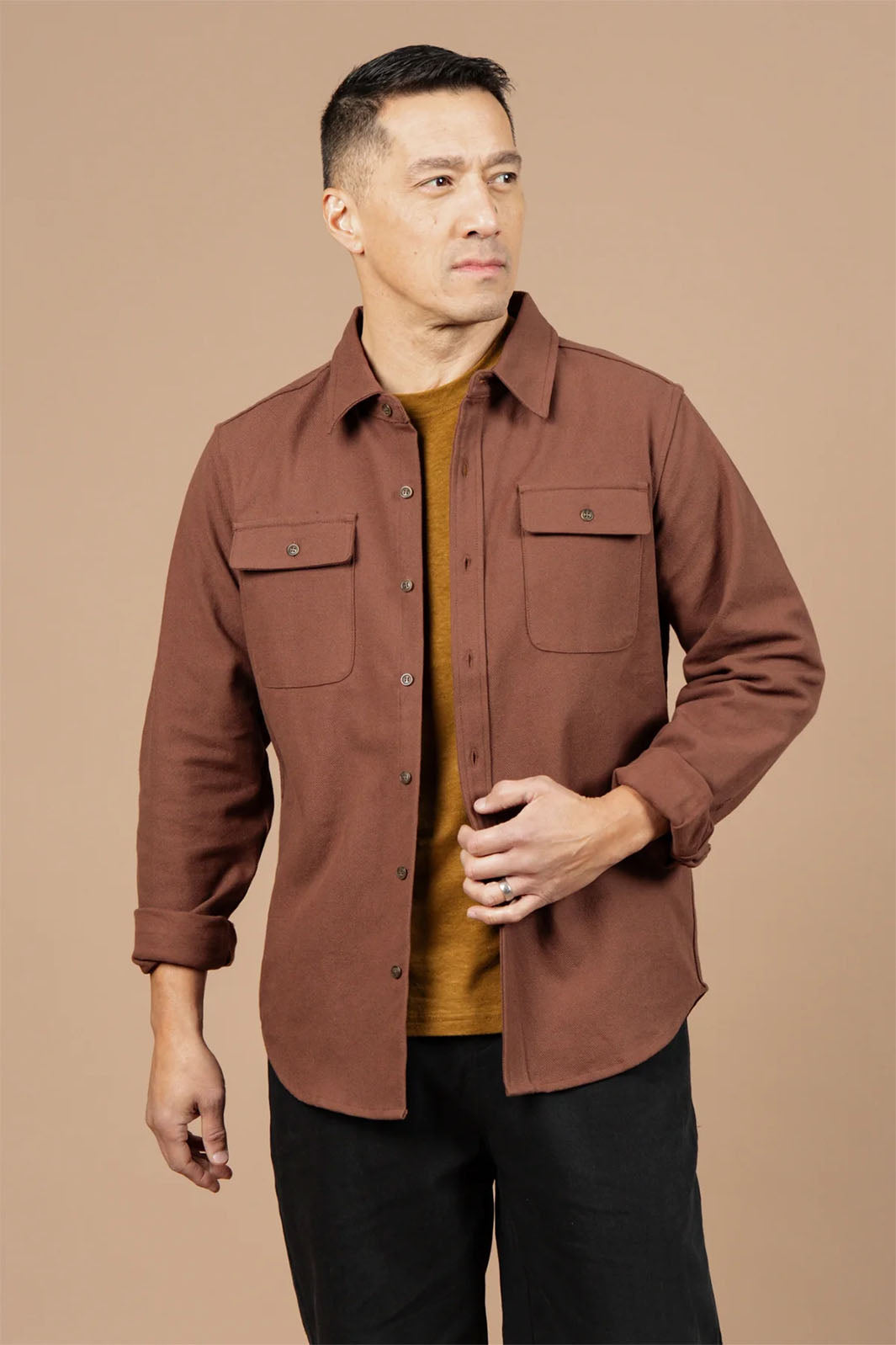 Bedford Button-Up Shirt - Penny Twill