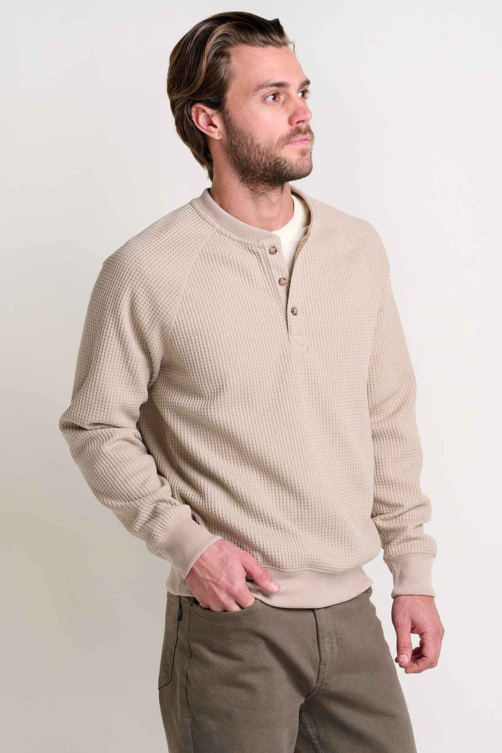 Bitterroot Long Sleeve Henley - Twine