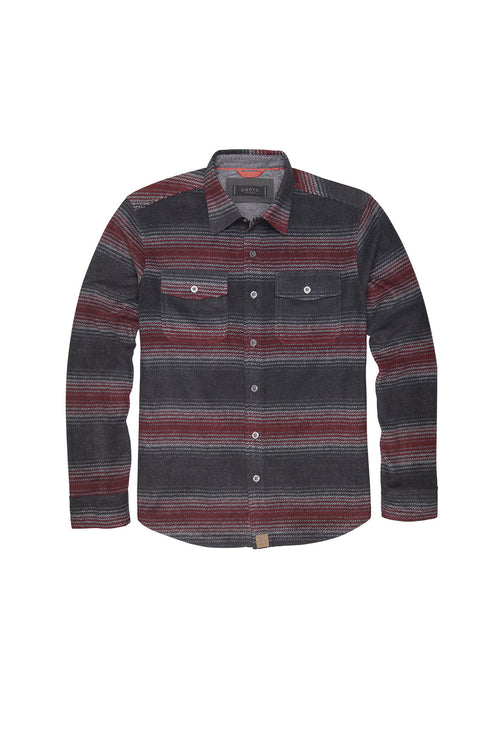 Bowie Long Sleeve Button Up - Ember Smoke