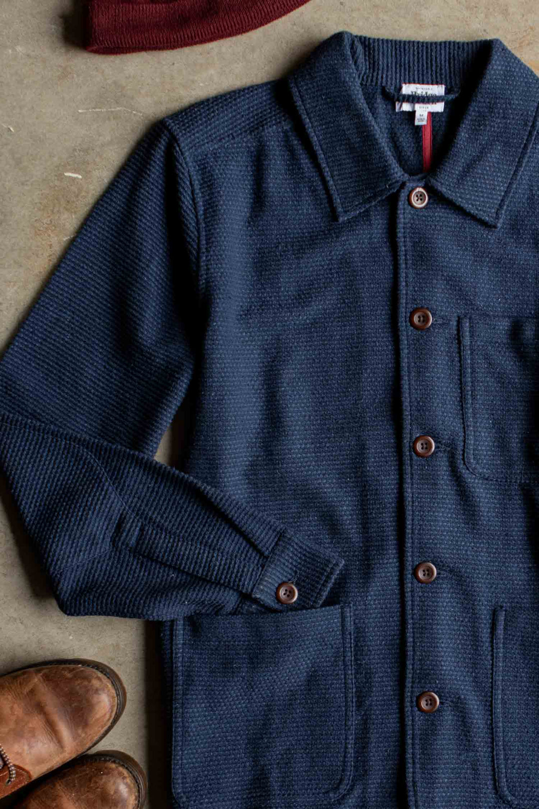 Studio Chore Coat | Washed Black