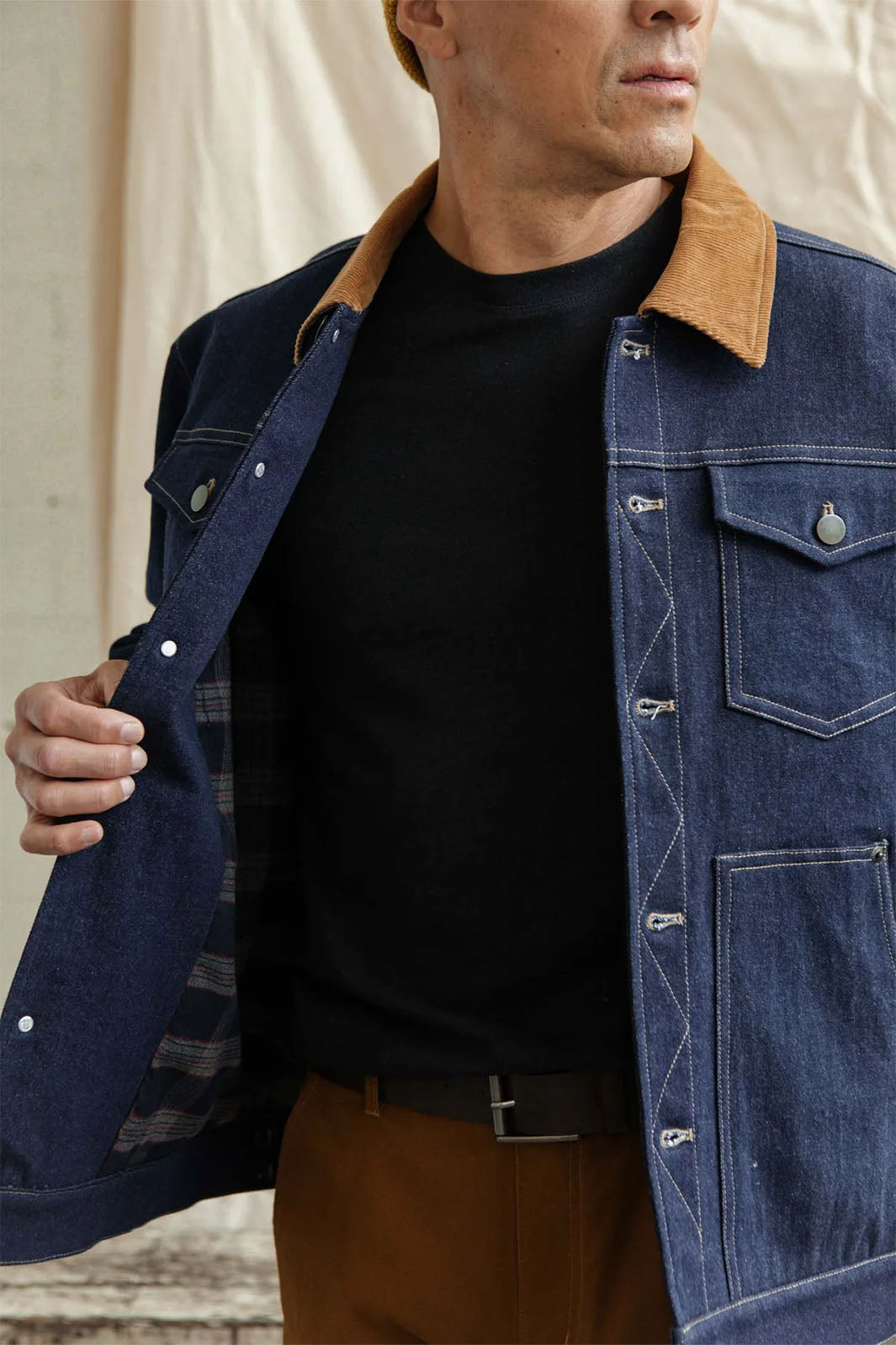 Burl Jacket - Dark Denim