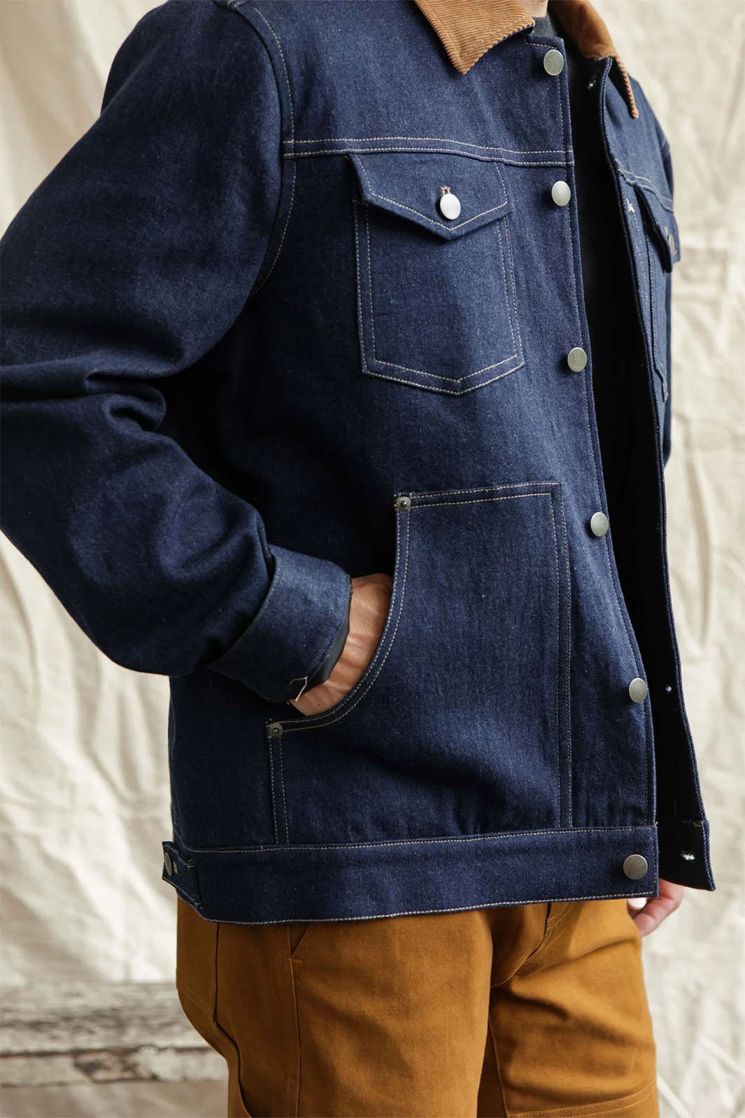 Burl Jacket - Dark Denim