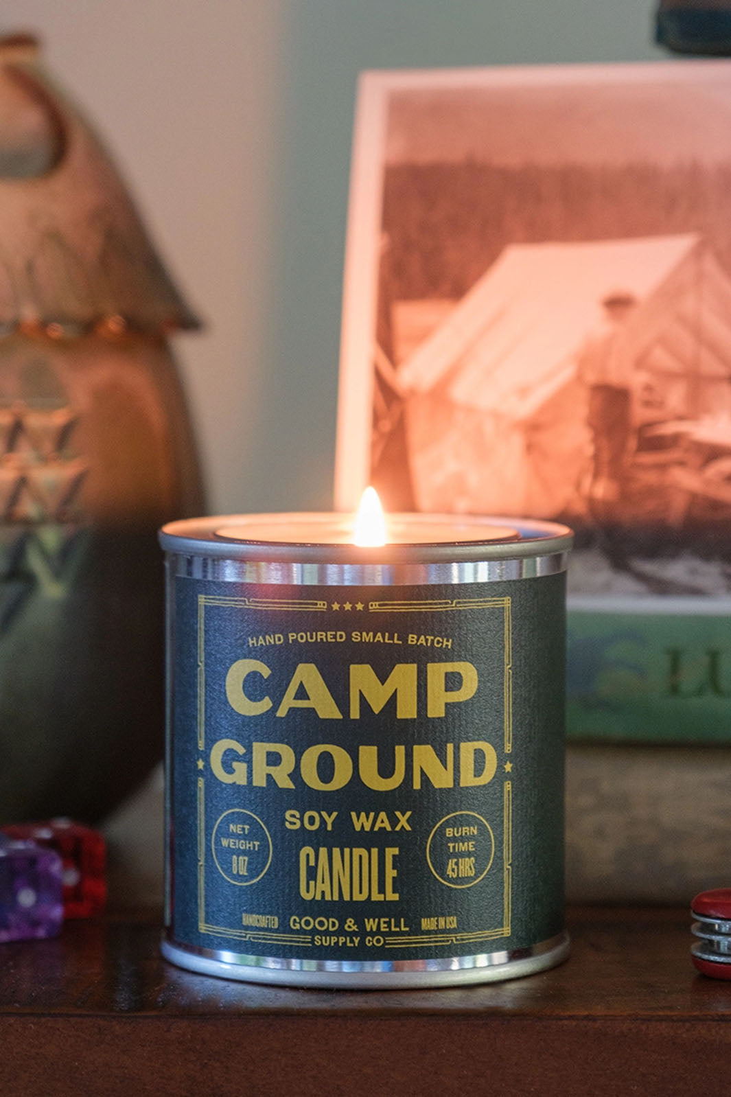 Campground Candle