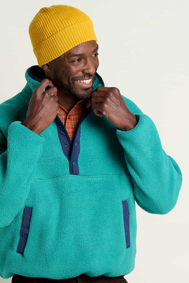 Campo Fleece Pullover - Cyan Preview