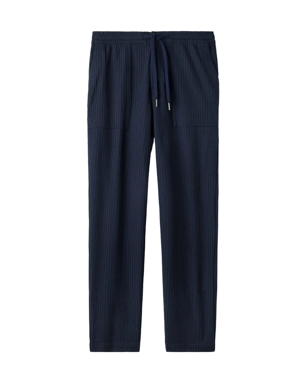 Casual Seersucker Pant | True Navy