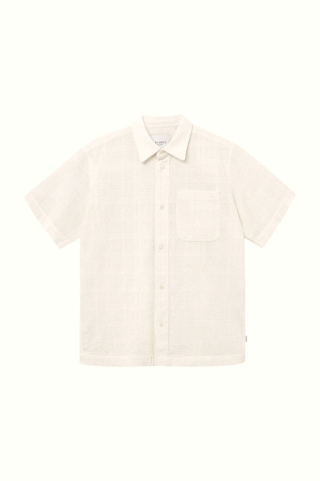 Charlie Button-Up Shirt - Light Ivory