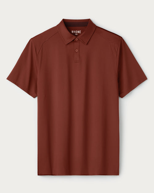 Commuter Polo | Cinnamon Red