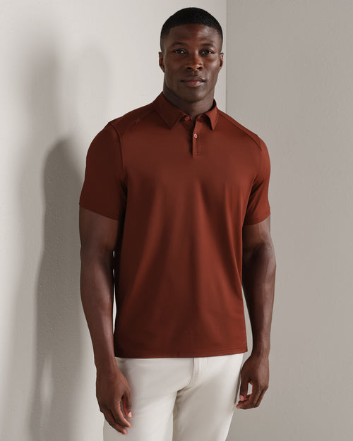 Commuter Polo | Cinnamon Red