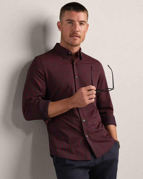 Commuter Shirt | Cinnamon Red Gingham