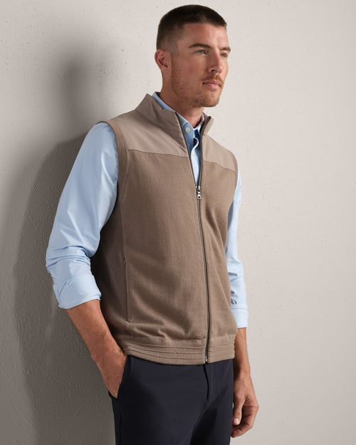 Commuter Sweater Vest | Foggy Taupe