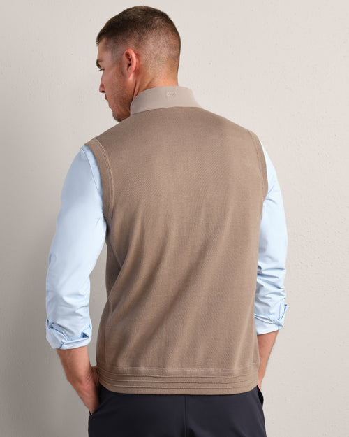 Commuter Sweater Vest | Foggy Taupe
