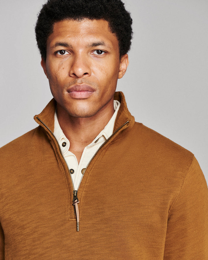 French Terry Half Zip | Billy Brown