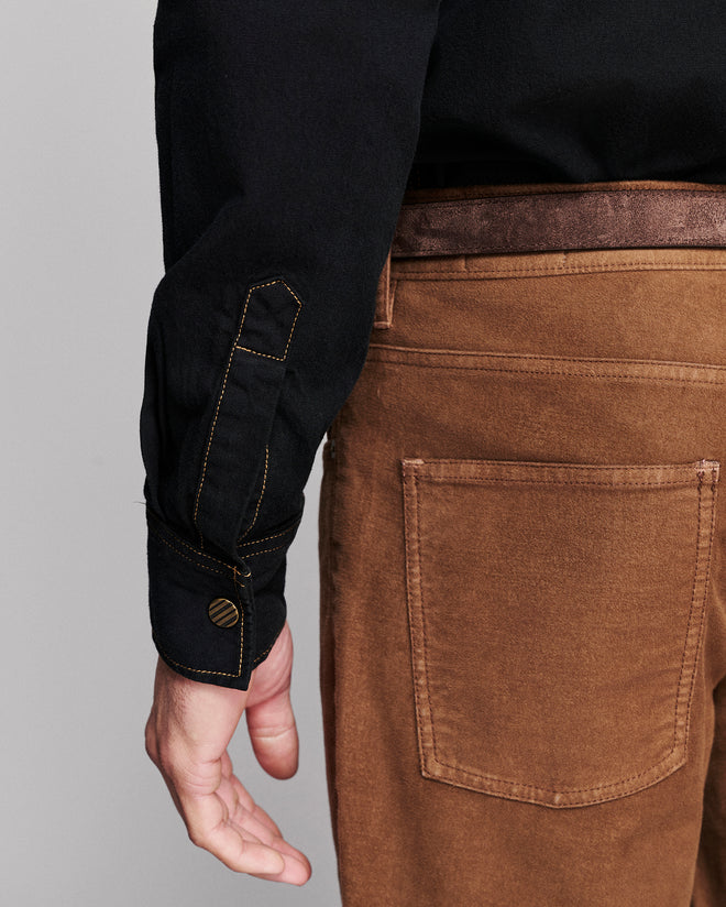 Moleskin Cochran Jean | Tobacco