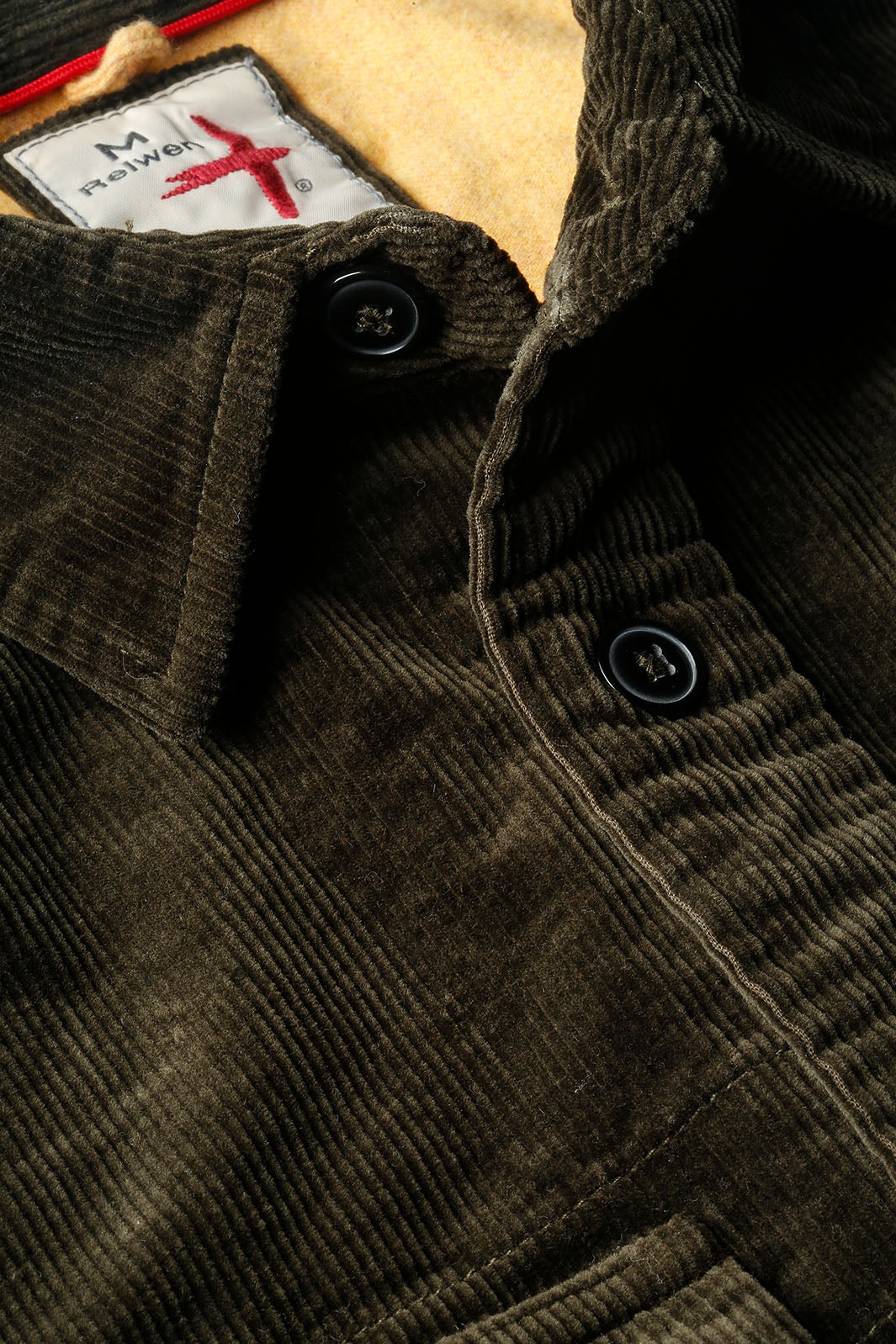 Cord Work Shirt - Brown Loden
