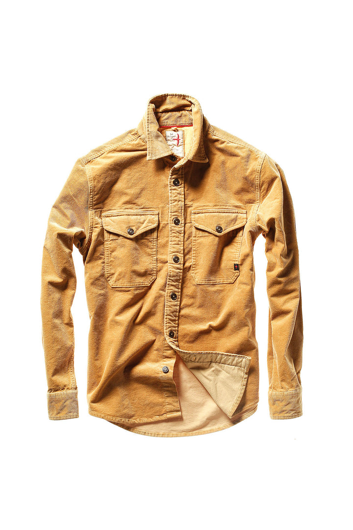 Cord Work Shirt - Honey