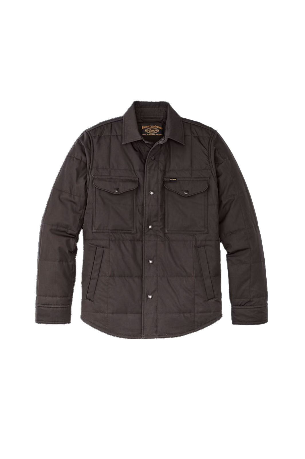 Cover Cloth Quilted Shirt Jacket - Cinder